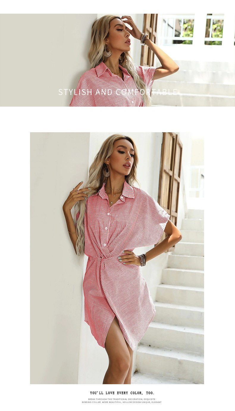 Wholesale Women T-Shirt Dress Sexy Tunic Loose Casual Dress